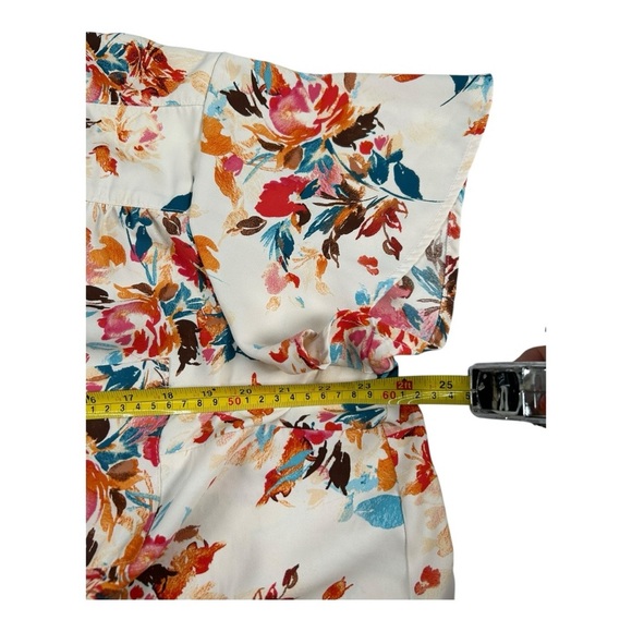 Harper Georgette Pullover Flutter Blouse size Size XXL - Picture 6 of 11